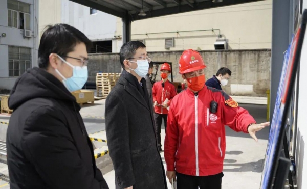 suzhou epidemic prevention steering group guided the epidemic prevention work of aosheng science and technology on the spot