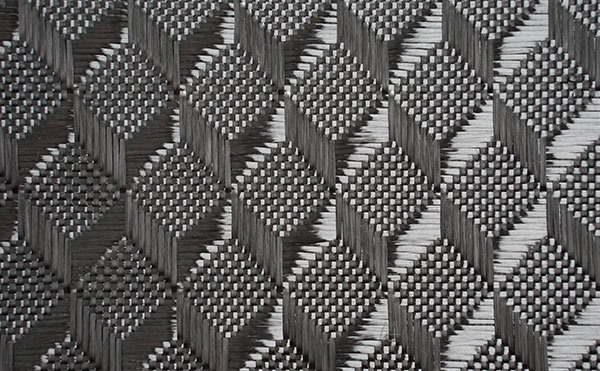 three-directional jacquard carbon fabrics